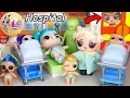 LOL Surprise Dolls in Big Ball Playmobil Hospital with Full Collection Wedding JOJO SIWA