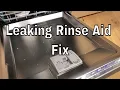 Bosch Dishwasher Rinse Aid Dispenser Leaking - How to Fix