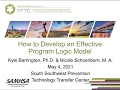 How to Develop an Effective Program Logic Model Part One of a Two-Part Training Series