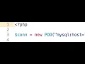 Complete CRUD operation using PHP PDO prepared statement - AJAX Javascript MySQL