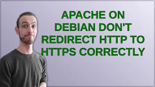 Apache on debian don t redirect http to https correctly