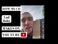How much Ladbaby makes on Youtube