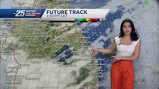 Cold front moving in on Sunday