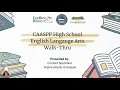 CAASPP ELA Walkthrough