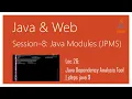 Java 9 Modularity Java 9 Modules Tutorial JPMS Part 26 Java Dependency Analysis Tool jdeps java 9