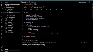 CS50 Intro to Python Final Project
