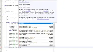 Simple java calculator in command line