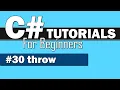 C Tutorial for Beginners - throw Keyword