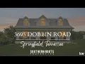 6 14 Acre Horse Property in Springfield TN 3695 Dobbin Road Tour