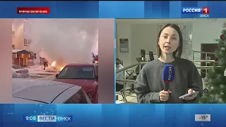 В Нефтяниках в многоэтажном доме загорелась квартира
