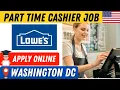 Part Time Cashier Job Vacancy in Washington DC USA Jobs