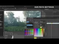 CRYENGINE V ENVIRONMENTS SETTINGS basics