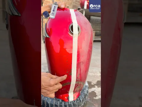 Old Motorcycle Fuel Tank Shine Recovery Test Using Clear Lacquer Procedure#FuelTankRestoration