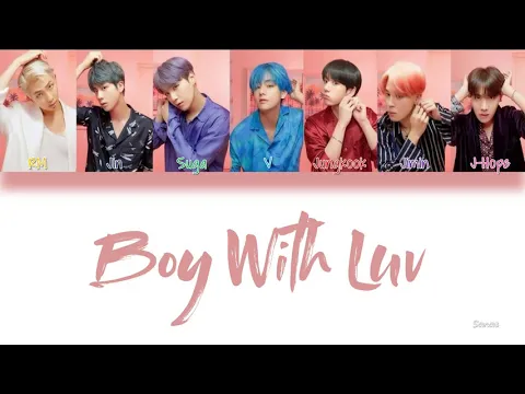 Download MP3 1 Hour ✗ Boy With Luv - BTS ft. Halsey (Han/Rom/Eng)