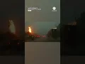 Lightning Strikes Power Transformer Which Explodes in Spectacular Fashion