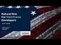 Natural ONE For Mainframe Developers Part 1 Installer