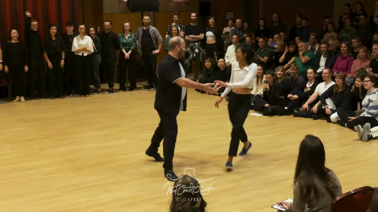 Noah Antebi & Santolina Savannet - 3rd place Advanced Jack&Jill Finals - Budafest 2024