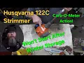 Husqvarna 122C Strimmer Won t Start After Storage