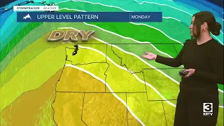Quiet but windy Mild temperatures continue with limited moisture