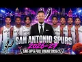 San Antonio Spurs 2026-27 Full Squad Complete Roster Potential Starting Lineup NBA