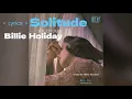 Download Lagu Billie Holiday  //  Solitude  -  Lyrics