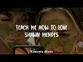 Download Lagu Teach me how to love - Shawn Mendes [Lyrics]