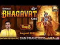 Download Lagu 🔴Live Day 5 - 451st Katha | Srimad Bhagavat | San Francisco - California | Aug 2025 | LalGovindDas
