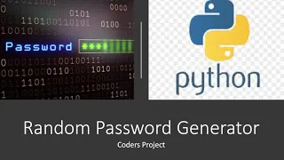 Random Password Generator using Python Part2