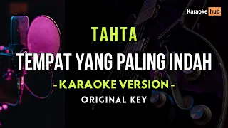 tempat yang paling indah tahta karaoke version 