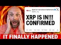 BIS JUST CONFIRMED XRP AND RIPPLE IT S IN