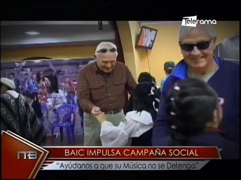 BAIC impulsa campaña social Ayúdanos a que su música no se detenga