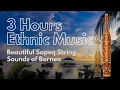 Download Lagu 3 Hours Ethnic Music: Beautiful Sapeq String Sounds of Borneo Island (with full rural-urban views)