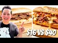 I Tried Orlando s CHEAPEST vs MOST EXPENSIVE Cheesesteaks