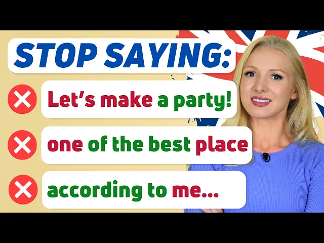 Video: Are YOU Saying it WRONG? 5 Highly Common Mistakes in English