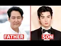 Top Korean Actors With Their Real-Life Fathers Lee Jung Jae Cha Eun Woo