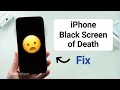 My iPhone Screen is Black But Still Works Black Screen of Death 3 Ways
