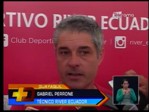 River Ecuador hizo práctica de fútbol para medir a Clan Juvenil