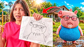 ¡ADIVINA EL PERSONAJE MISTERIOSO SIN VER! | Princesa Vale