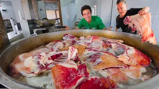 令人震惊的中国街头美食：西安的“按摩浴缸汤”