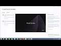 install node js visual studio 2019