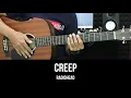 Lagu Creep - Radiohead | EASY Guitar Tutorial with Chords / Lyrics - Guitar Lessons