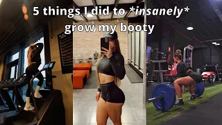 Download 5 things I did to *insanely* grow my glutes MP3