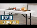 Top 10 Best Folding Tables in 2025 Reviews Prices Where to Buy