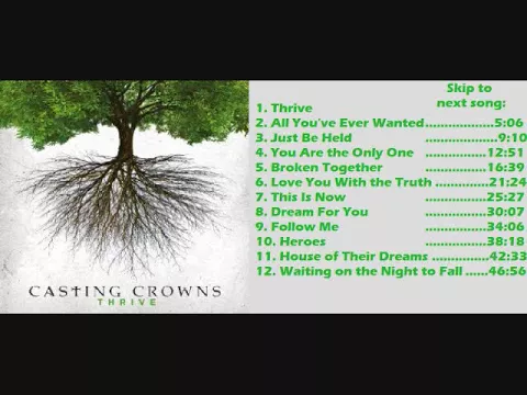 Download MP3 Casting Crowns -  Thrive -  Full Album