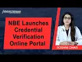NBE Launches Credential Verification Online Portal