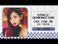 Download Lagu Girls' Generation (OT9) - Cry For Me (OG by. TWICE) | AI Cover