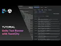 How to use Unity Test Runner with TeamCity