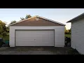 New Vinyl Siding on the Garage Front Shake Shingle in the Gable All from Menards