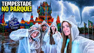 UMA TEMPESTADE CHEGOU NO MAIOR PARQUE RADICAL E ESTRAGOU TUDO! 