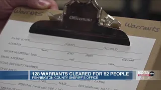 Nearly 130 warrants cleared with PCSO Warrants Holiday